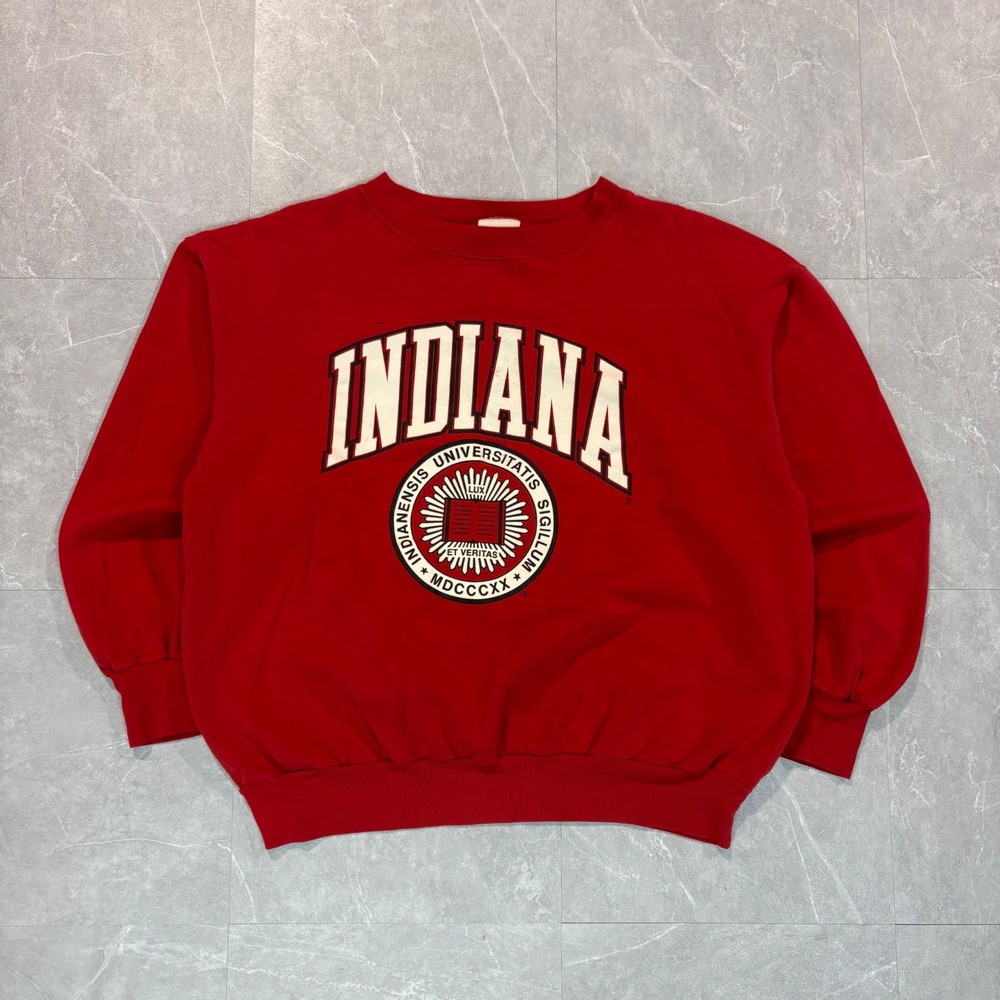 1990's Indiana university red crewneck